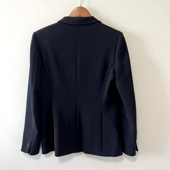 MAX MARA 3 Button Classic Black Blazer US 10 - Picture 2 of 7